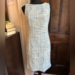 Talbots Tweed Sleeveless Dress